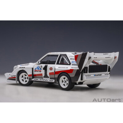 ミニカー AUTOart Audi sport Quattro 1988 1/18 AUTOart - 1:18 Audi Sport Quattro S1 Pikes Peak 1987 #1 | eBay