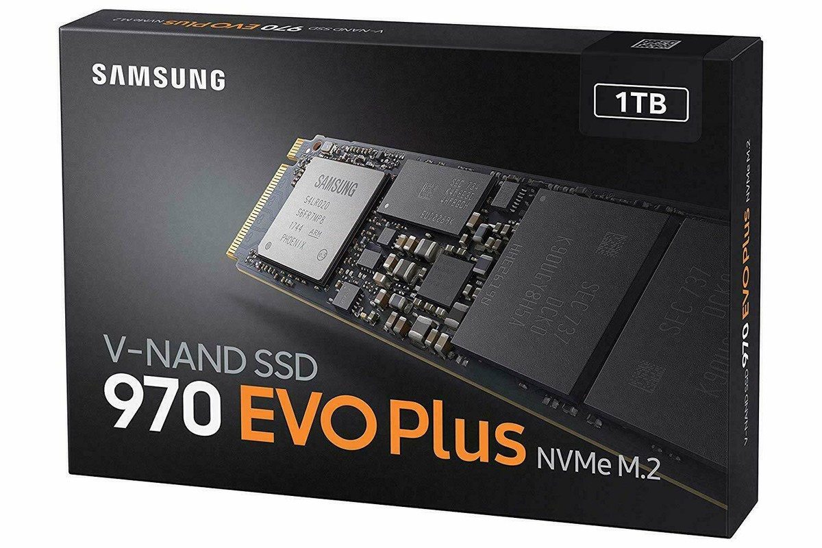 NEW Samsung 1TB SSD 970 EVO Plus NVMe M.2 2280 MLC MZ-V7S1T0BW