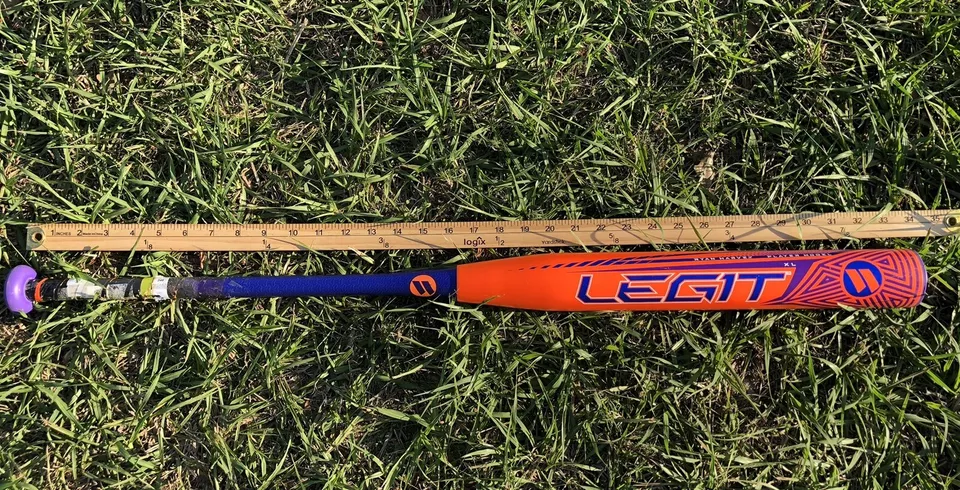 Taco de softbol Worth Legit 34/27 Ryan Harvey XL raspado ENDLOAD WHARVA - Imagem 3 de 4