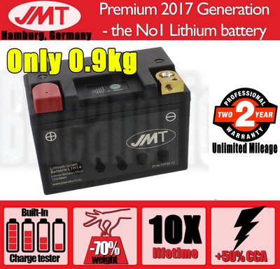 Lithium-ion Lifepo 4 Batterie ytx14-bs Aprilia Dorsoduro 750 Complet ABS 2010-2013