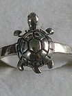 Sterling silver turtle ring size 9 — photo 7
