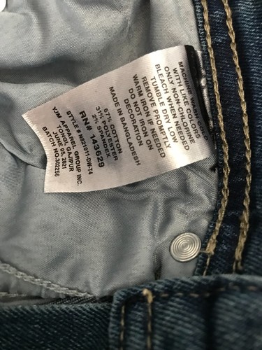 N- Amsterdam Designed In New York Skinny Fit Style Comfort Stretch Size 18 Boys - Picture 5 of 6