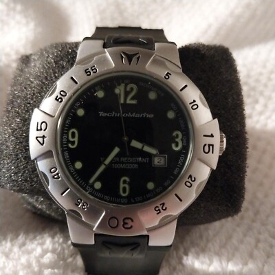 TechnoMarine Abyssal, Diver's Watch, 100m (10ATM), Silicone Strap, 42mm