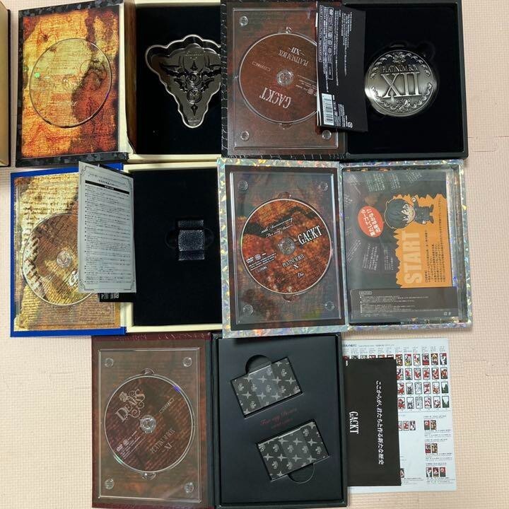 Gackt/PLATINUM BOX Bible 2〜11巻セット Gackt Platinum Box Bible Limited edition SET x9 Japan DVD 2
