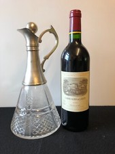 Vintage Large Claret Diamond