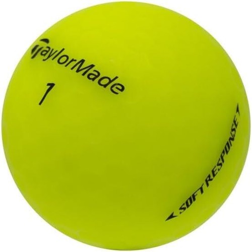 48 TaylorMade Soft Response Yellow Used Golf Balls, Mint Condition, AAAAA