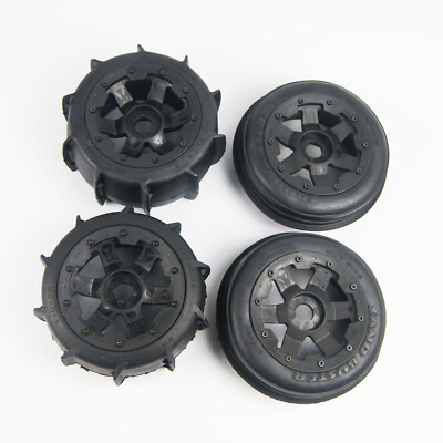 Front Rear Sand Paddles Wheels Tires for HPI KM Baja 5B SS Buggy 170mm