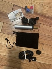 Professional Lavalier Microphone, Lapel Clip 3.5mm stereo jack with 10 ft. Cord