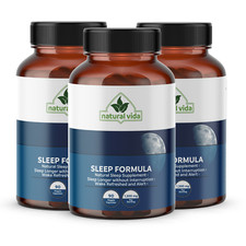 Sleep Formula 270 Capsules Melatonin, GABA, Valerian Root, Magnesium