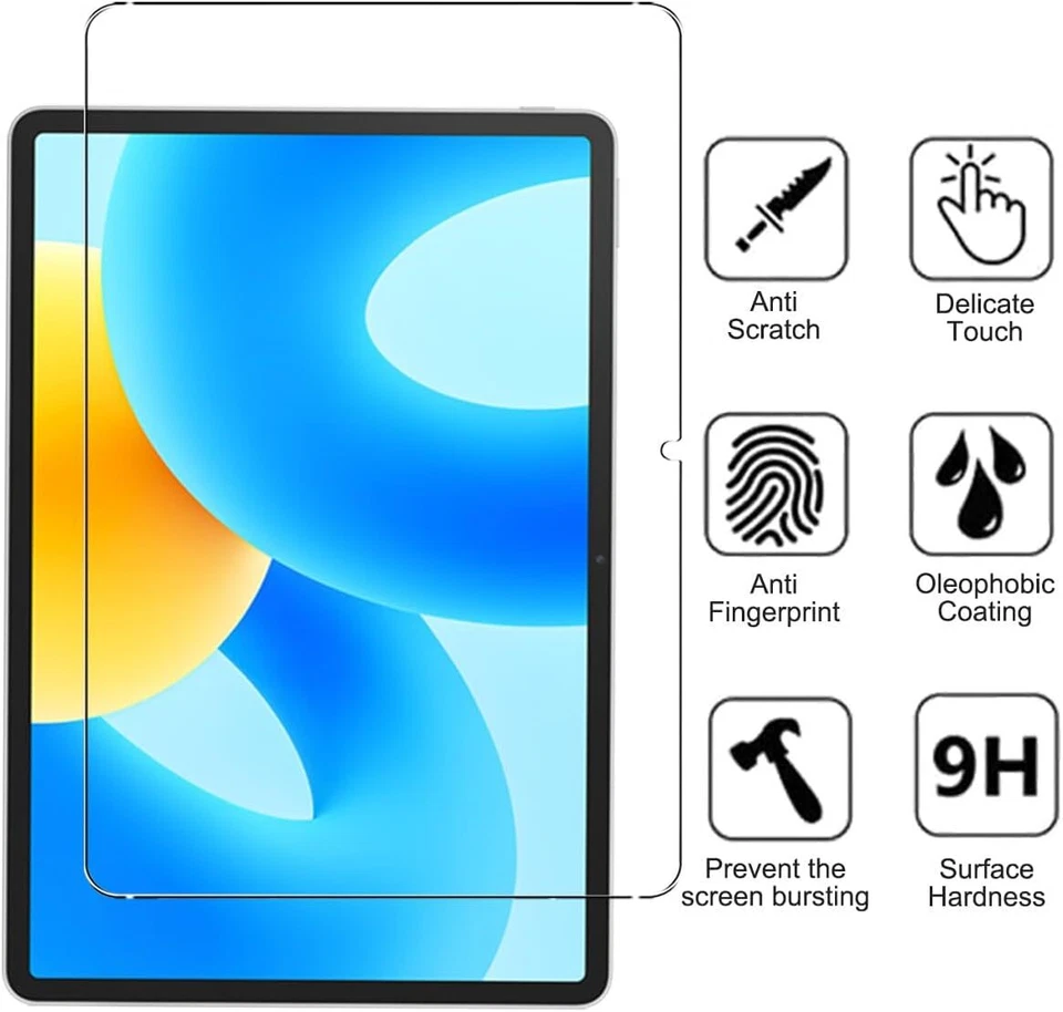 2 PACK Screen Protector Huawei MatePad 11 11.5 / Air 2023 / MatePad Pro 11 Glass - Image 2 of 4