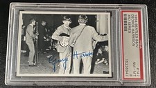 1964 Beatles B&W 3rd Series PSA 8 #147 Paul McCartney George Harrison Card Topps