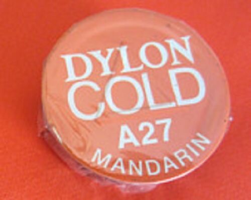 COLD-WATER-DYE-DYLON-EASY-TO-USE-IDEAL-FOR-CRAFTWORK-A27-Mandarin