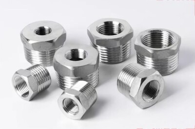 304 Stainless Steel Pipe Fittings Male to Female Inch Reducing Bushing Adapter