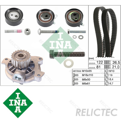 Vw Transporter T4 Audi Tdi Timing Marks CT939WP3 CONTITECH CT 939