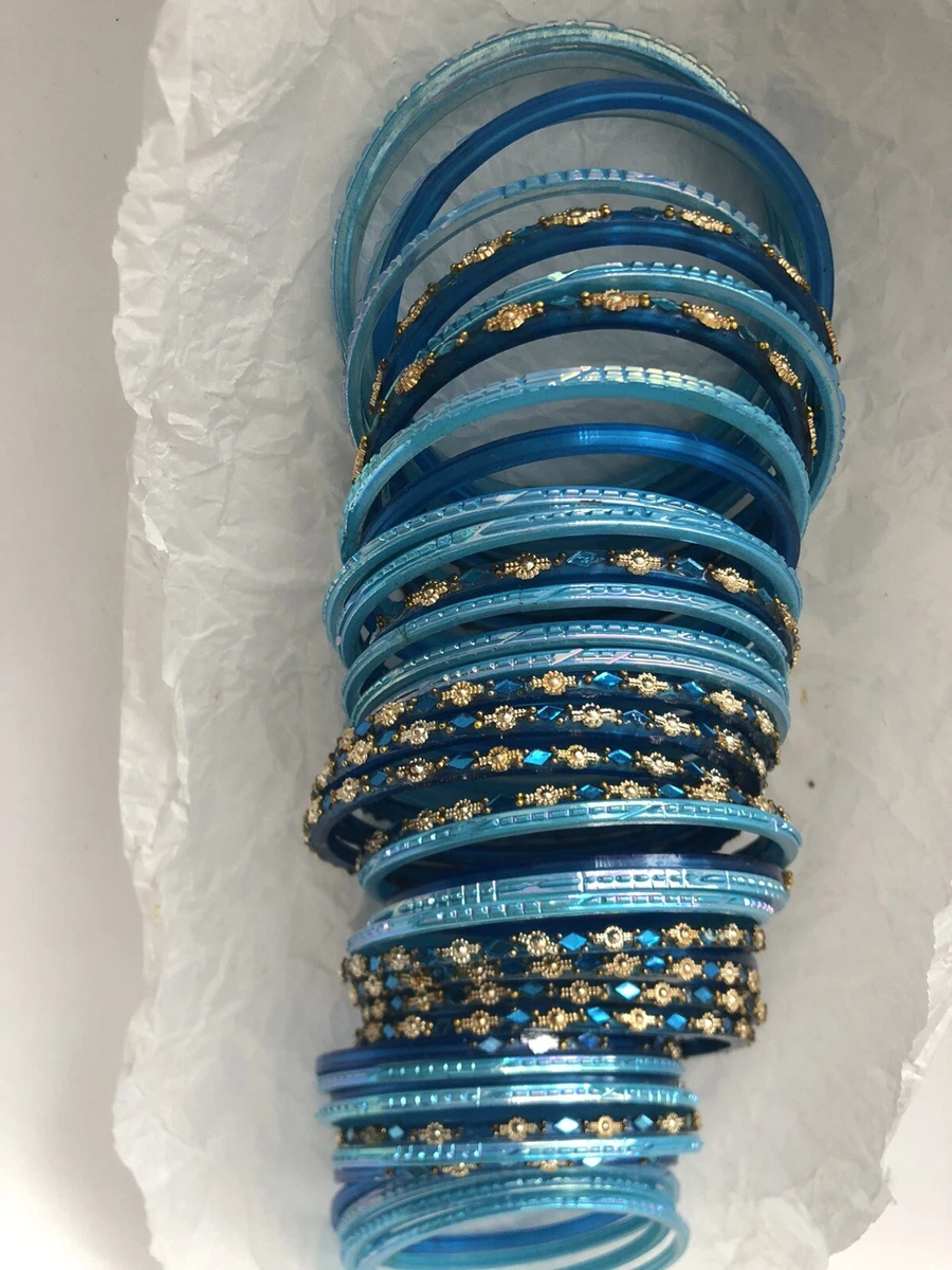 Bangles blue hotsell