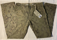 Jeans pantalone uomo 9.2 by Carlo Chionna nove punto due tg 48 verde fantasia