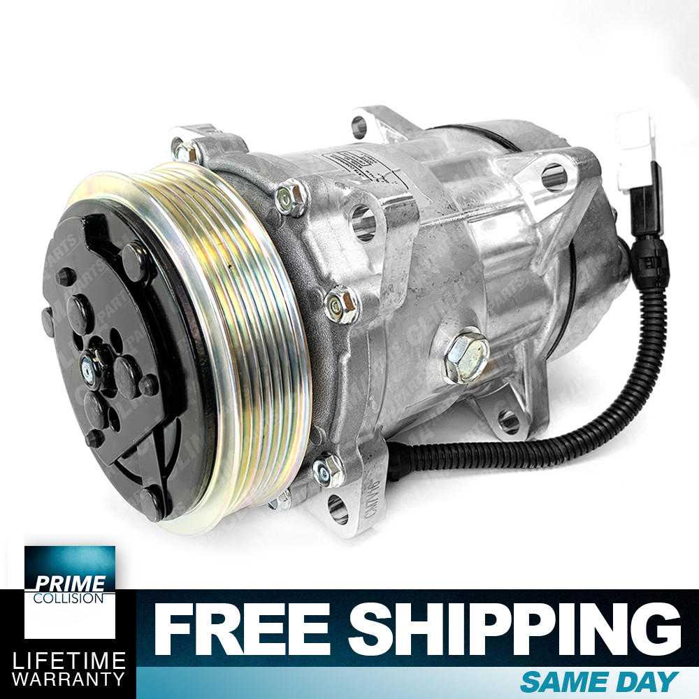 papua555  A/C Compressor 7V16-1106 6PK 12V for Peugeot 206/306/406/605/607