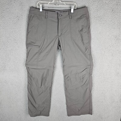#ad GANDER MOUNTAIN GUIDE SERIES Women 12 Convertible Hiking Pants to Shorts $21.88