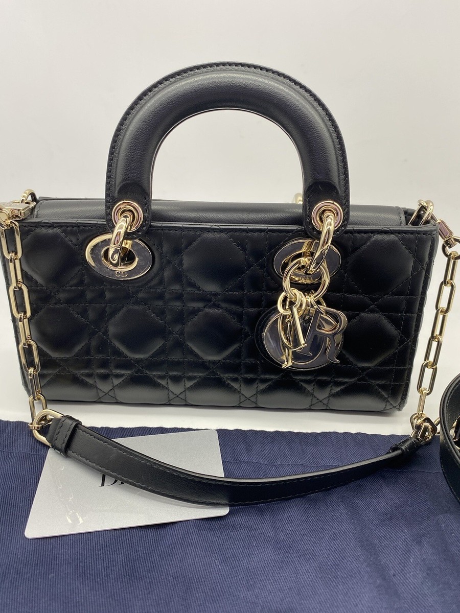 【ギラギラシルバー☆】Dior Lady D-Joy ミニ Small Lady D-Joy Bag Powder Pink Cannage Lambskin | DIOR