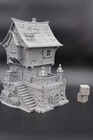 Tabletop Terrain Fantasy Undertaker Sewer House Dnd RPG wargame skirmish 28mm