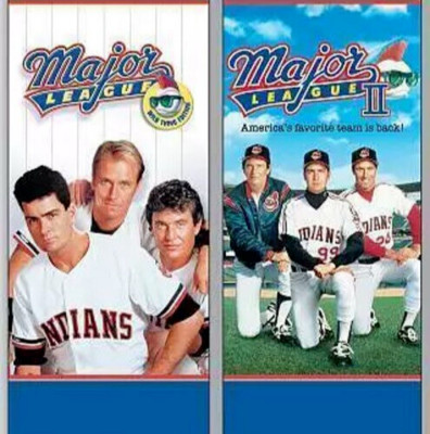 MAJOR LEAGUE 1 AND 2 DVD (TWO MOVIES IN TWO CASES)