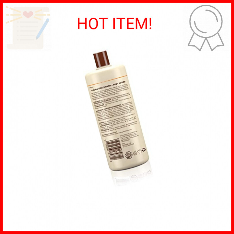 Queen Helene Cocoa Butter Hand & Body Lotion, 32 Oz (Packaging May Vary)