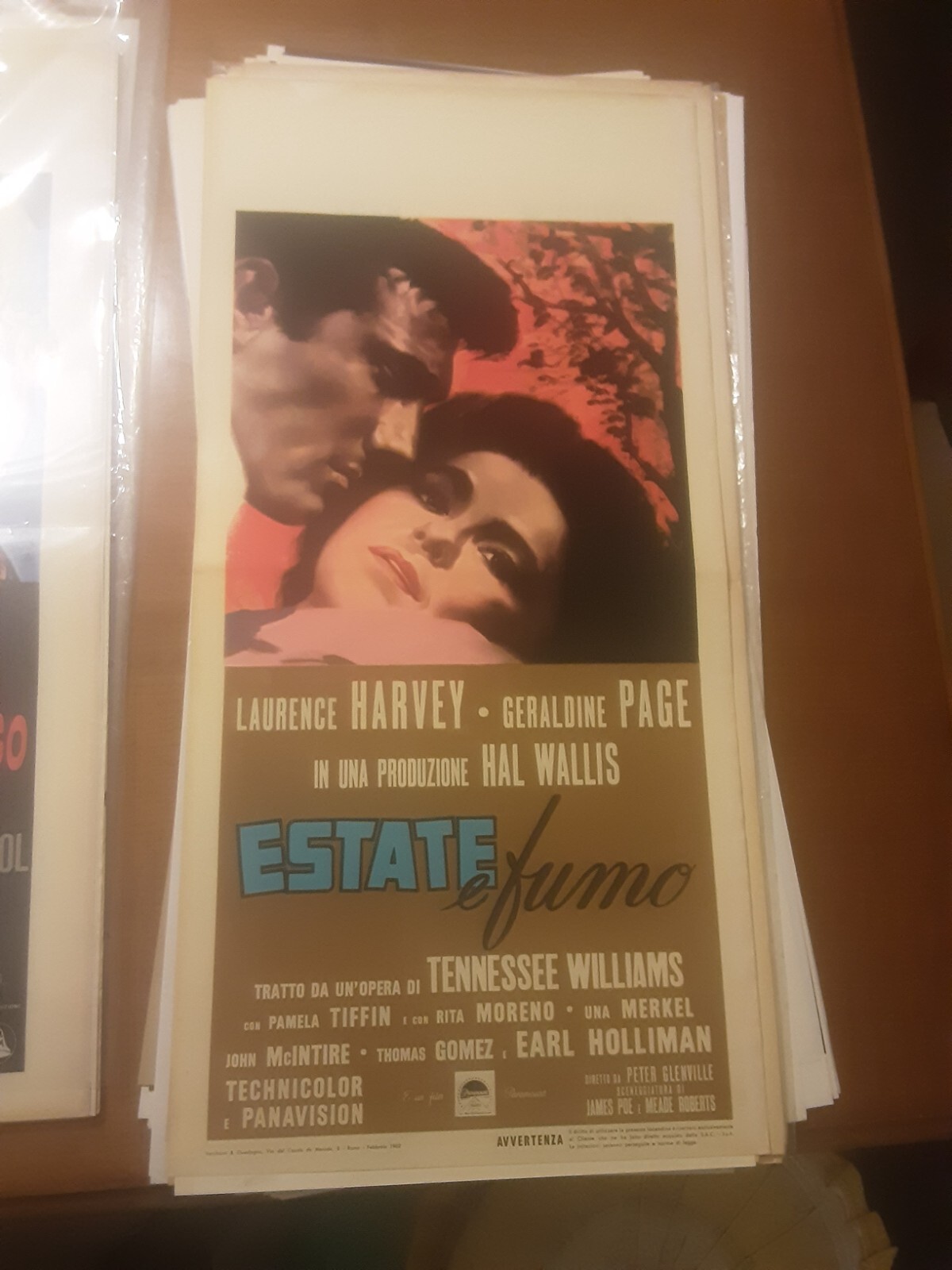 Locandina di Estate e fumo (1961)