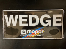 Nos Oe Mopar Performance Parts Wedge License Plate P5249940 Big Block 426 New