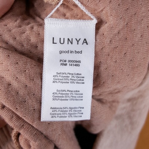 LUNYA Pants Womens Large Tan Pull On RESTORE DOUBLE FACED Lounge Jogger $198 - Picture 6 of 9