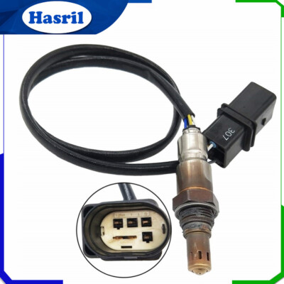 Amrxuts 036906262G 030906262K Sonda Lambda frontal, sensor de oxígeno O2 compatible con A2 Altea Arosa Córdoba Ibiza MK3 MK4 Inca León Toledo Fabia Golf Bora Caddy Polo Lupo1.4 1.6 FSI