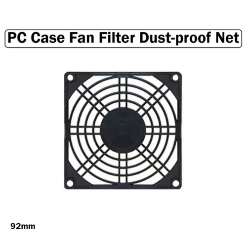 Staubdicht 92mm Case Fan Staubfilter Schutz Grill Protector Abdeckung PC DE