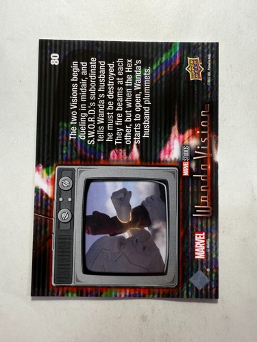 You Must be Destroyed Upper Deck WandaVision #80 Card Yellow - Picture 2 of 7