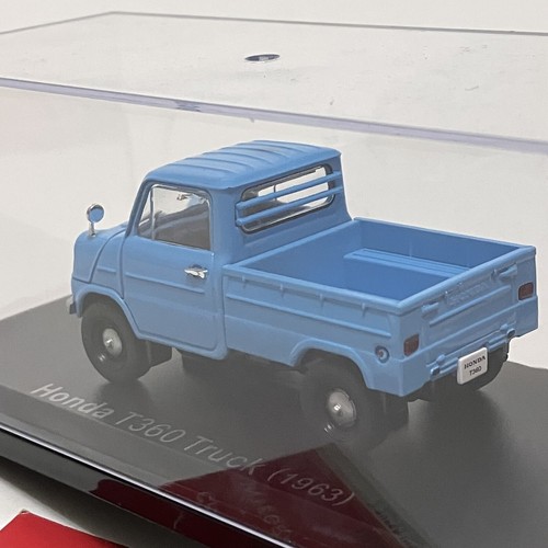 Hachette 1:43 Honda T360 Truck 1963 JDM Rare Diecast Toy Car Blue W/ Case - Picture 8 of 11