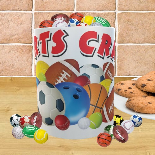 Tazza da tè caffè ceramica personalizzata SPORTS CRAZY CHOCOLATE FARCITA regalo natale - Foto 10 di 14