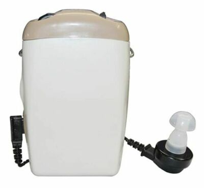 Professional Pocket Ear Amplifier Men, Women for Moderate to Severe Loss