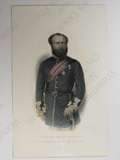 Major General Charles Windham CB Military Portrait Mayall c1850s Steel Engraving