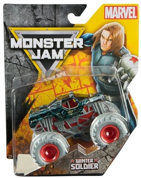 Winter Soldier Series 4 Marvel Monster Jam Trucks Car Auto Truck 1:64 Scale-image