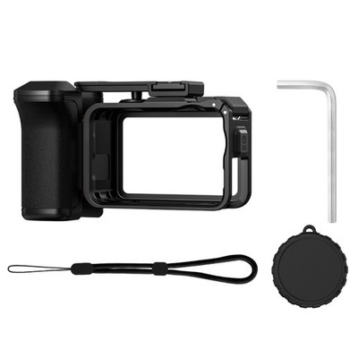 Action Camera Protective Frame Handle Quick Release System Cold Shoe