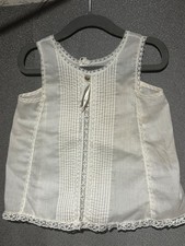 HER MAJESTY Toddler Doll Size 1-2 Slip Lace Trim