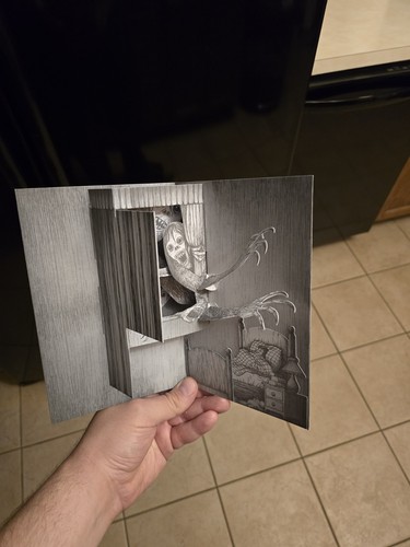 Scary Monsters Popup Greeting Card. - Picture 2 of 3
