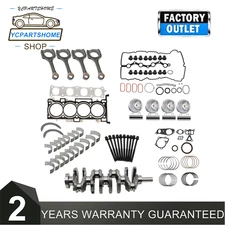 For HYUNDAI KIA G4KJ 2.4L Engine Rebuild Overhaul Kit - Crankshaft / Con Rods