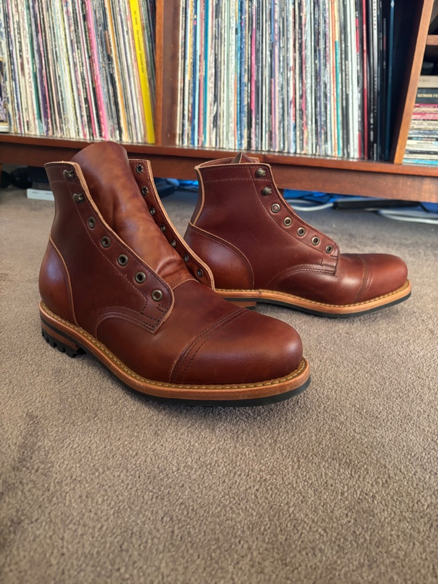Truman Boot Co Redwood Double Shot Cap Toe 8.5 EE | eBay display picture 3