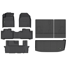 ANBINGO Floor Mats  Cargo Liner  SeatBack Fit for Honda Pilot 2009-2015 F