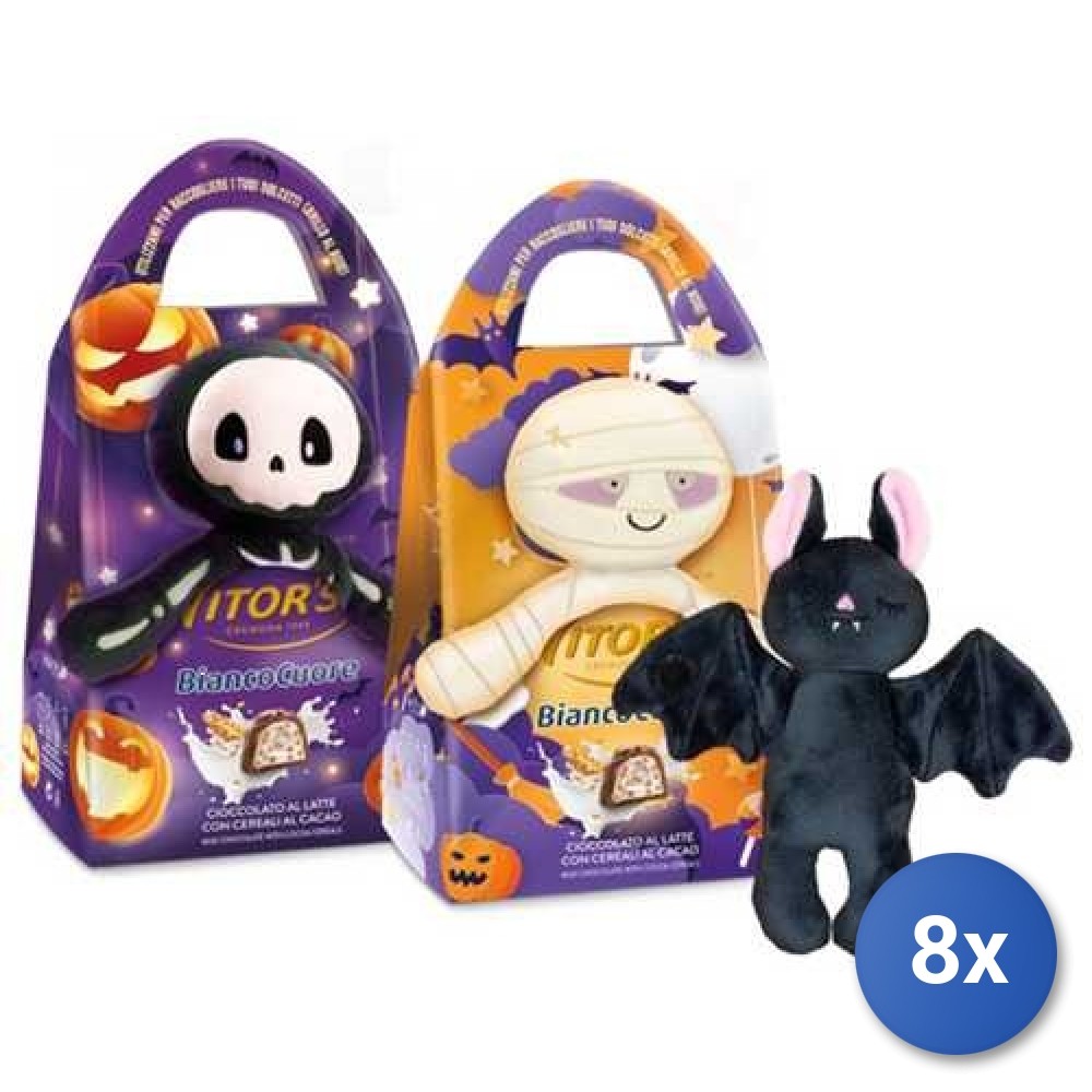 8X Multipack Witors Halloween Chocolate Plush 100G