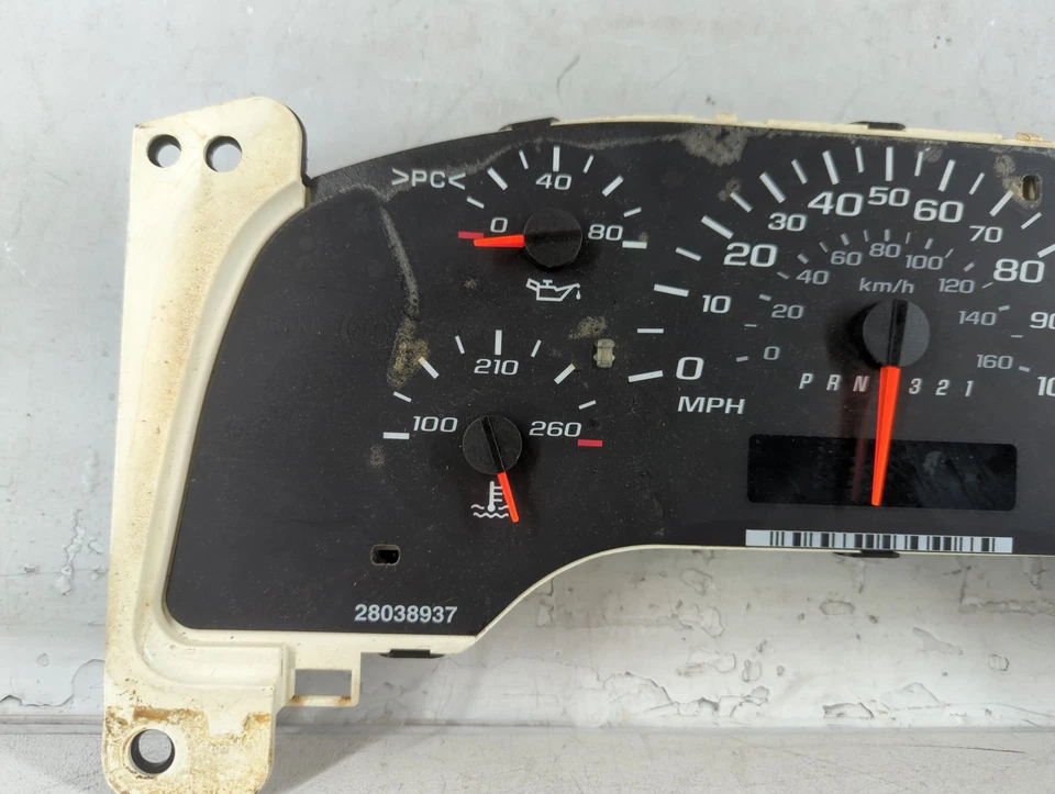 2008-2010 Chevrolet Express 1500 Speedometer Instrument Cluster Gauges J96RI - Image 3 of 4