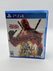 Deadpool (Sony PlayStation 4, 2015) Excellent Condition