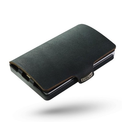 I-CLIP Original Men's Slim Wallet   Money Clip Einheitsgröße, Black