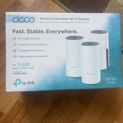 TP-LINK Deco M4 Home Mesh Wi-Fi System - Pack of 3