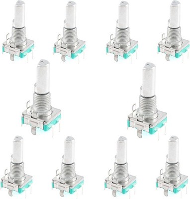 EC11 Rotary Encoder Switch Digital Potentiometer 20MM 5 Pi Color: D-Shaft 15cm