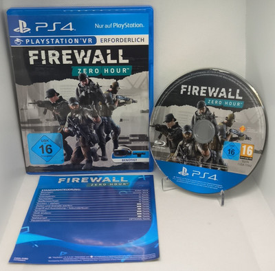 Firewall: Zero Hour   Playstation 4 (PS4)   PAL (DE)   Neuwertig   Komplett 100%